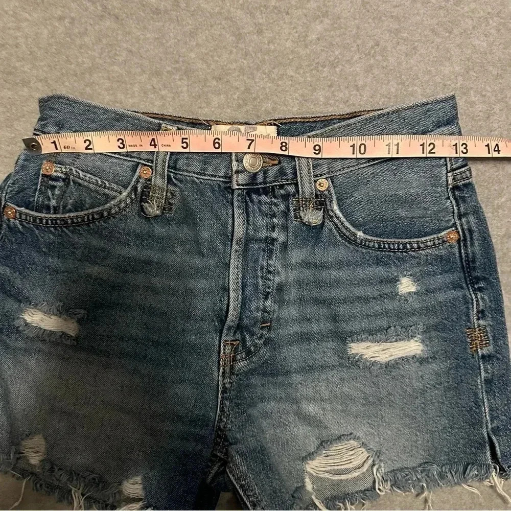 Free People We the Free cutoff denim shorts size 25 - Picture 6 of 8